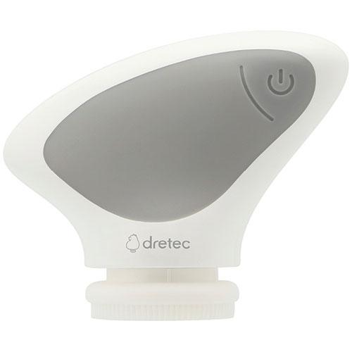 DRETEC ドリテック Refleu 電動シリコーンフェイスブラシ グレー 9.4×4.2×7.1...