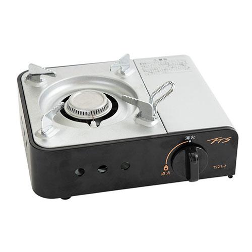 TTS 火子ちゃんコンロミニ TS21-2 コンパクトサイズ 最大2.1kW高火力 ポータブルコンロ...