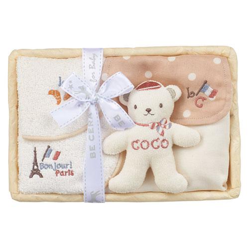 ロロココ ファーストセット ピンクベージュ 〔授乳スタイスイーツ・授乳スタイエッフェル塔・汗とりパッ...