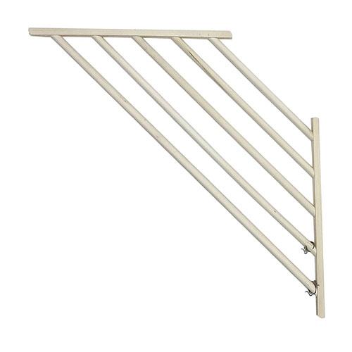 武田コーポレーション 木製なげしコーナーハンガーS ナチュラル TD15873