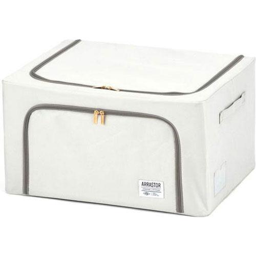 武田コーポレーション 積み重ねできるストレージボックス55L ホワイト E3-TS55WH