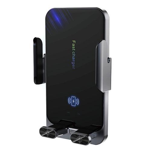 KEIYO スマートタグ搭載ワイヤレスチャージホルダー +エアタグでスマホで愛車の位置を確認 AN-...