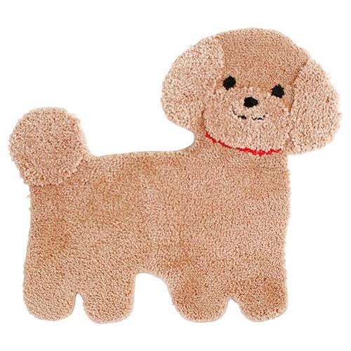 ルックス ファンディットアニマル マルチラグ プードル(約500×540×20mm) 2255860...