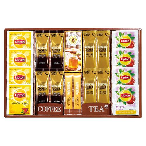 ネスカフェ リプトン はちみつギフト 〔ネスカフェ ゴールドブレンド・リプトンティーバッグ・ネスカフ...