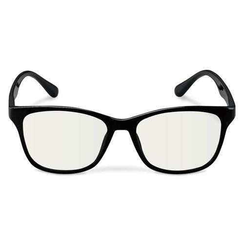 エレコム ブルーライトカット眼鏡 クリアレンズ ウェリントンフレーム ブラック G-BUC-W02B...