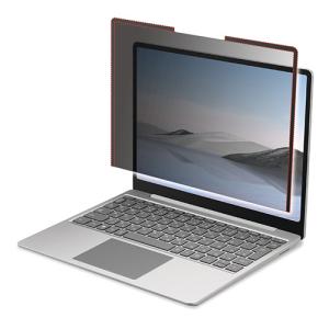 エレコム Surface Laptop Go用/のぞき見防止フィルタ/ナノサクション/12.4インチ EF-MSLGPFNS2｜krypton