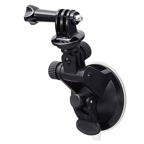 エレコム GoPro HERO9/8/7/6/5/MAX用 マウント 吸盤型 固定撮影 前後左右角度...