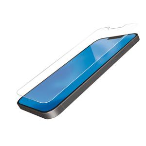 エレコム iPhone 13/iPhone 13 Pro ガラスライクフィルム 薄型 ブルーライトカット PM-A21BFLGLBL｜krypton