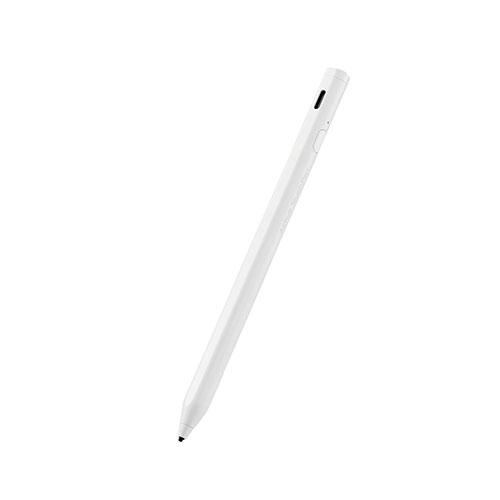 エレコム タッチペン/スタイラス/リチウム充電式/汎用/磁気吸着/USB-C充電/ペン先交換可能/ペ...