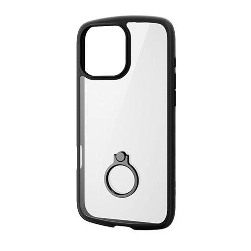 エレコム iPhone 16 Pro Max ハイブリッドケース TOUGH SLIM LITE フ...