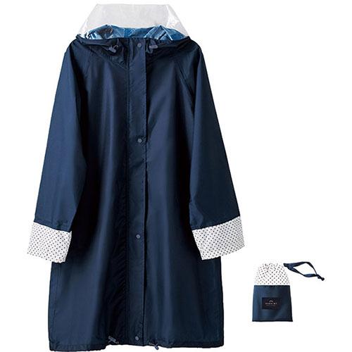 カミオジャパン 自転車レインウェア OTONA 216674 プチドット 8134271