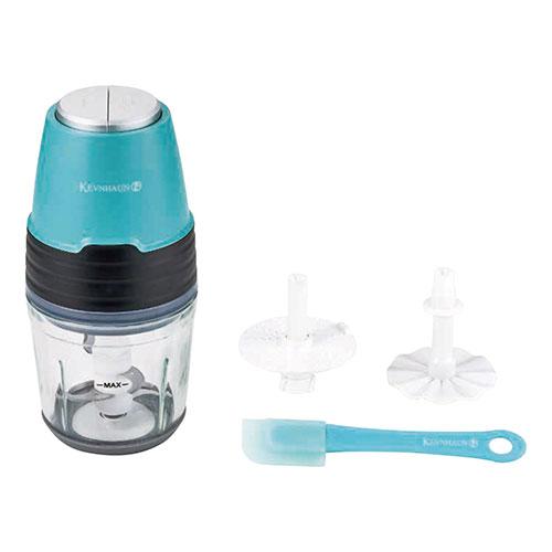 ケヴンハウン オールインワンカッター 〔1台9役・2段階(低速、高速)で時短調理・4枚ブレード〕 1...