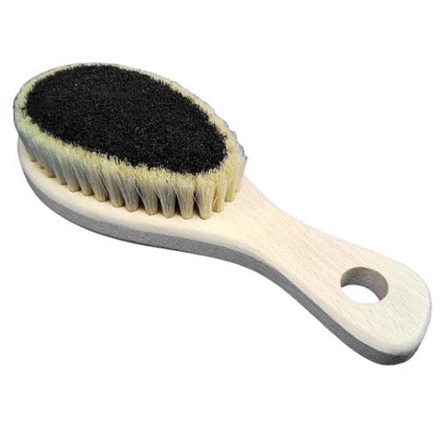 カナヤブラシ産業 マッサージブラシ No3T/黒馬毛・白豚毛 kanayabrush06796