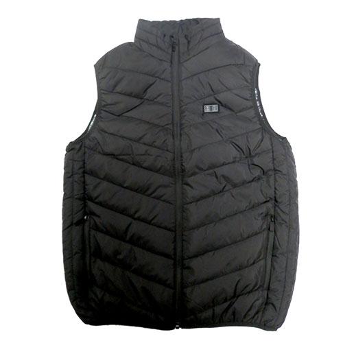 センター商事 ヒートベスト Lサイズ お手持ちのモバイルバッテリーをポケットに入れて電源を入れるだけ...