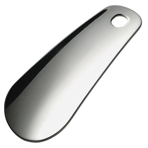 田辺金具 靴ベラ (革無)18-8ステンレス(シルバー)ミラー仕様個箱入 TK-4994