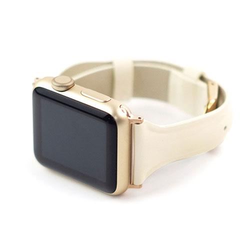 WEARPLANET Slim Line 本革 エナメルバンド for Apple Watch 41...