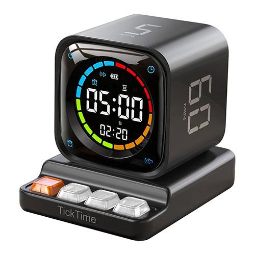 llano TickTimer ポモドーロタイマー+置き時計 生産性アップ・集中力向上 ミニPC風デ...