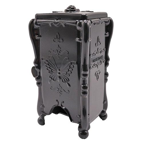 HANA コットンケース 収納 コットン入れ ブラック hana-170-BK