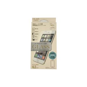 E-SELECT iPhone6/6S用保護ガラスフィルム 厚み0.2ミリ 日本製ガラス ES-I6GLS02CL｜krypton