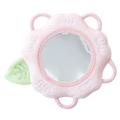 シャオール SHAOOL 思わず覗き込みたくなる布製ソフトミラー わっかミラー さくら SHA100...