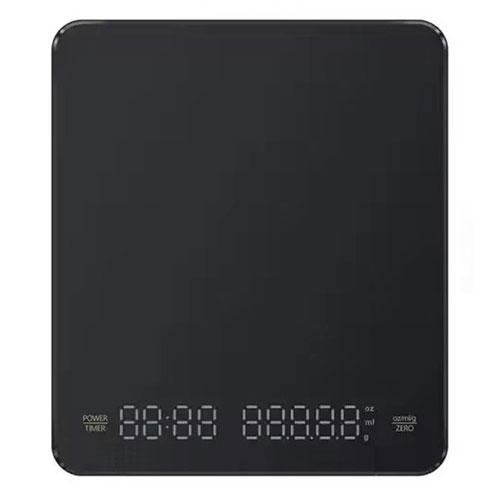 ヤングトップ コーヒードリップスケール USB充電式 KL32 0.1グラム単位から測定できる ブラ...