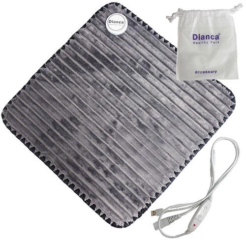 FlukeForest ペット用 グラフェン繊維温熱マット 熱線のない遠赤外線との相乗効果で温める ...