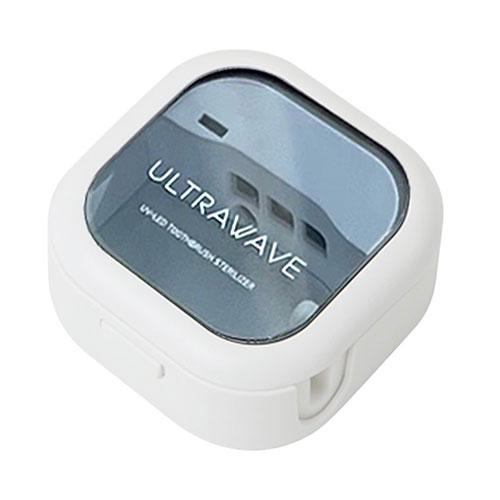 FlukeForest ULTRAWAVE 充電式歯ブラシ除菌キャップ ホワイト FF-TS02-W...