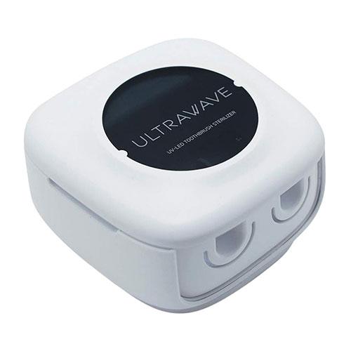 FlukeForest ULTRAWAVE 歯ブラシ除菌器 2本タイプ ホワイト FF-TS22-W...