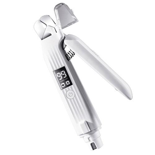 サンコー LEDで爪が見やすい ペット用電動ヤスリ付き爪切り CANASHCWH