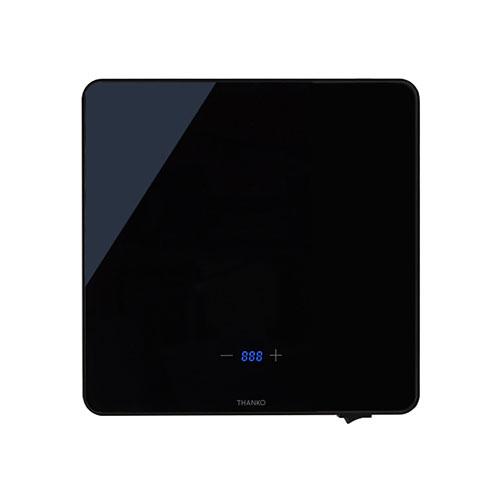 サンコー フードウォーマープレート 最後までアツアツで食べられる保温プレート Sサイズ ブラック F...