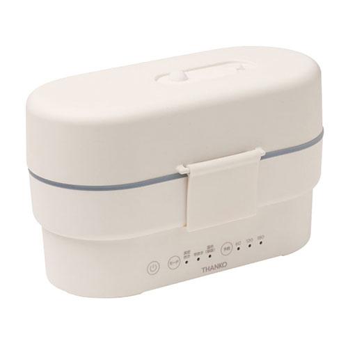 サンコー 真空構造で美味しく炊ける 真・2段式弁当箱炊飯器 いつでもどこでも速く美味しいお米を炊ける...