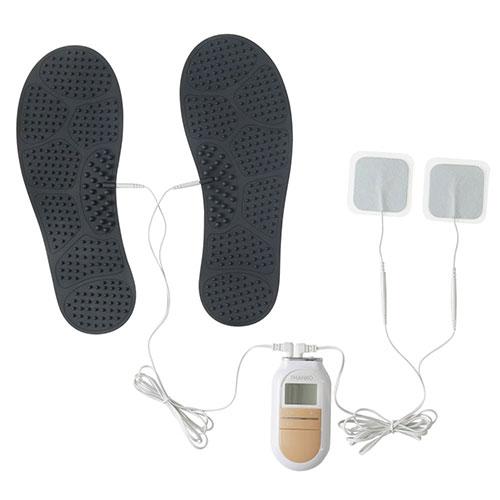 サンコー クセになるほど痛気持ちいい足裏EMS アシピリ フットパッド+EMSパッドで好きな姿勢のま...