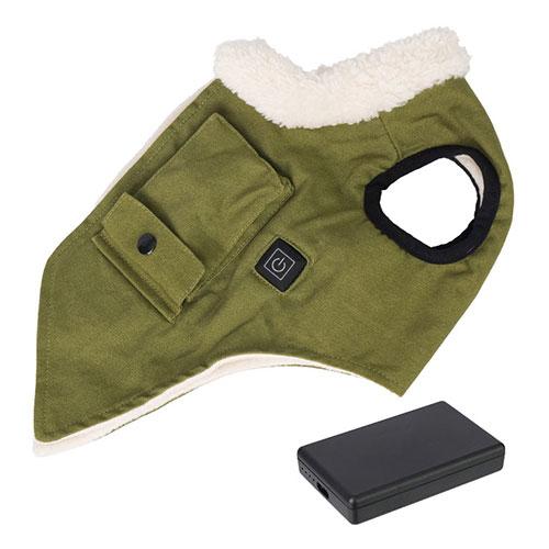 サンコー 愛犬用ヒーター内蔵ベスト ワンだふるウォーム ワンちゃんの寒さ対策に 寒い日のお散歩におす...