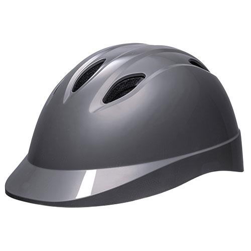 DICプラスチック 自転車用ヘルメット Chalino S/Mサイズ ダークグレー ATC35592