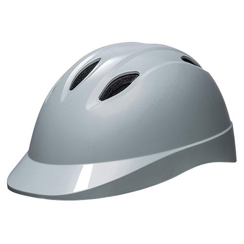 DICプラスチック 自転車用ヘルメット Chalino S/Mサイズ ライトグレー ATC36544