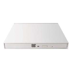 エレコム DVDドライブ/USB2.0/薄型/オールインワンソフト付/ホワイト LDR-PMK8U2VWH｜krypton