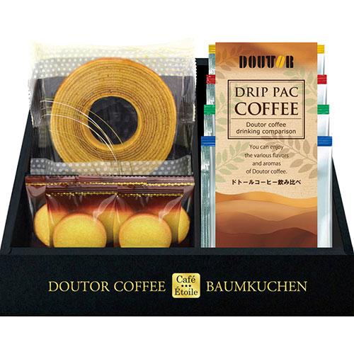 CafeEtoile ドトールコーヒー&amp;バウムクーヘンセット HRDB-15R B1044626
