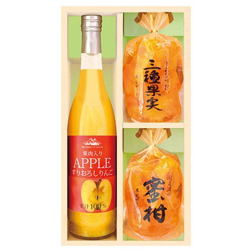 美食ファクトリー 果実のゼリー・フルーツ飲料セット 〔100%信州産すりおろしりんごジュース・果実ゼ...