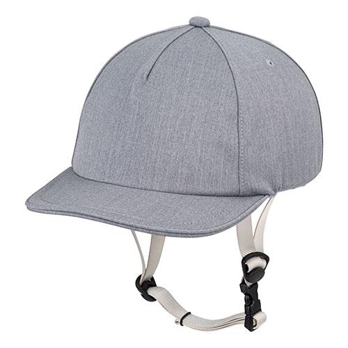 加賀ヘルメット 自転車用ヘルメット レント 今イチオシのキャップタイプ 帽子のようなヘルメット グレ...