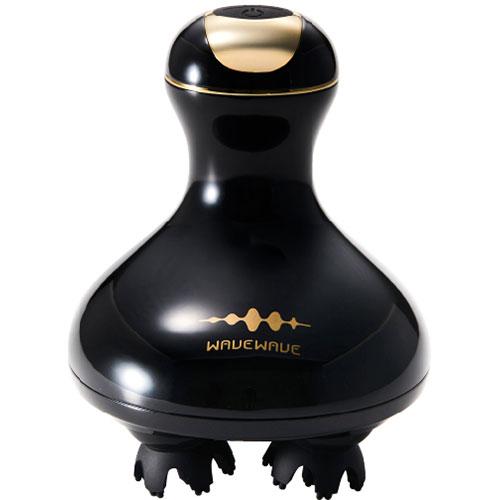 セブンウェイブ WAVEWAVE EMS SCALP HEAD SPA ブラック wavewave0...