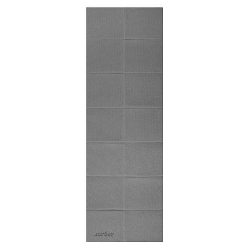 ライズクリエイション creer 折りたたみヨガマット 持ち運び用バッグつき グレー C084-gr...