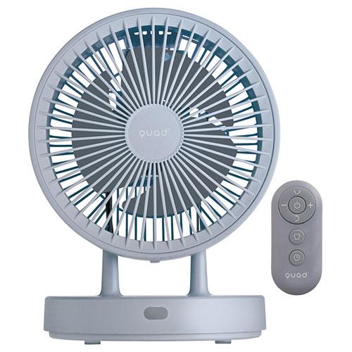 QUADS 衣類乾燥3DDCサーキュレーター PUREAIR DRY DC グレー 〔リモコン付属〕...