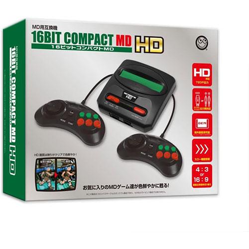 コロンバスサークル 16ビットコンパクトMD HD MD互換機 CC-16MHD-BK