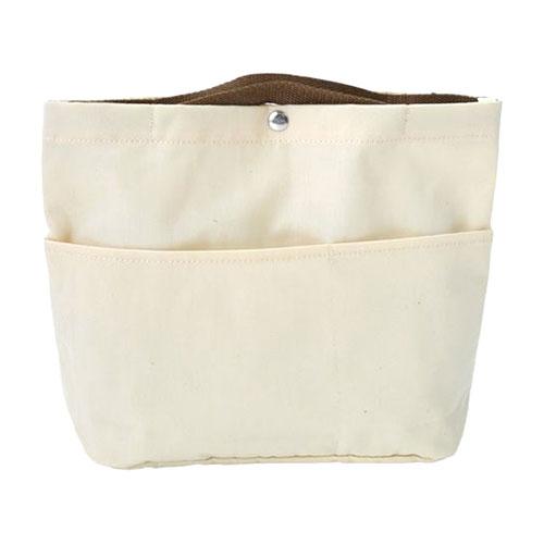 ライズクリエイション 深タイプバッグインバッグ 出し入れしやすさを追求 ミルク R0333-A