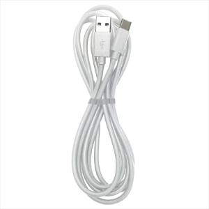 20個セット Lazos USB - Type C 5A ケーブル ホワイト 2m L-TC5-WH2X20