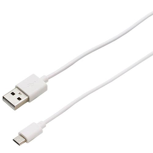 〔10個セット〕wantobe MicroUSBケーブル充電用 WSMCC100WHX10