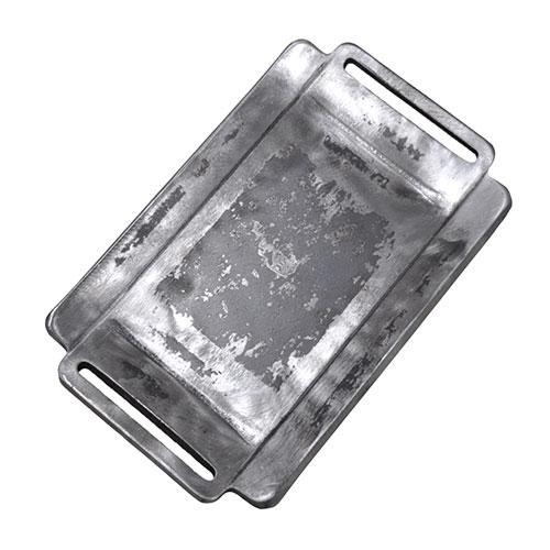 石道鋼板 肉専用の超極厚・鉄板 MAJIN 曲げ取手穴 2〜3人用 MJN38465