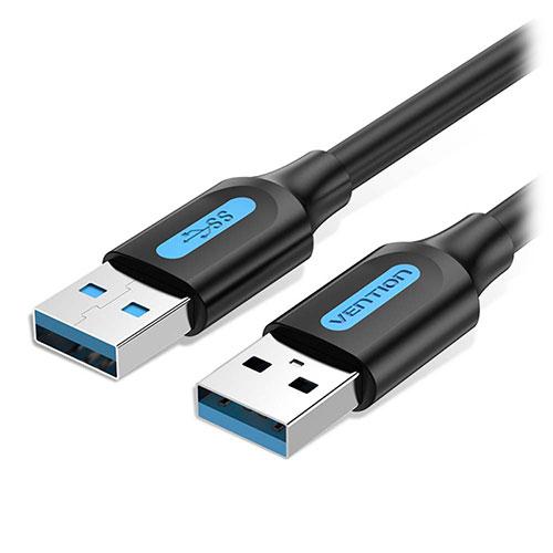 〔10個セット〕 VENTION USB 3.0 A Male to A Male ケーブル 1.5...