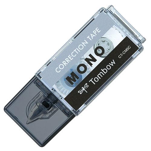 〔10セット〕 トンボ鉛筆 修正テープ モノポケット ブラック Tombow-CT-CM5C10X1...