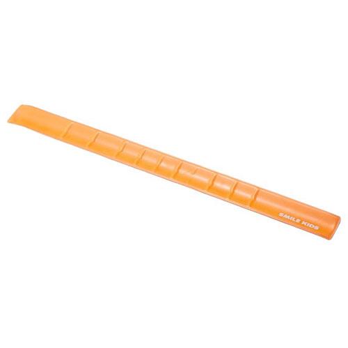 〔5セット〕 スマイルキッズ 巻きつく安全反射バンド オレンジ ASK-11BORX5